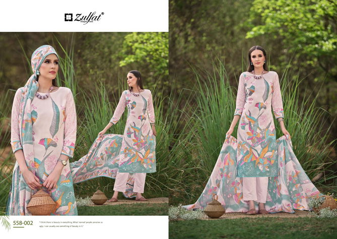 Hakoba Vol 2 By Zulfat Digital Printed Cotton Dress Material Wholesale Price In Surat
